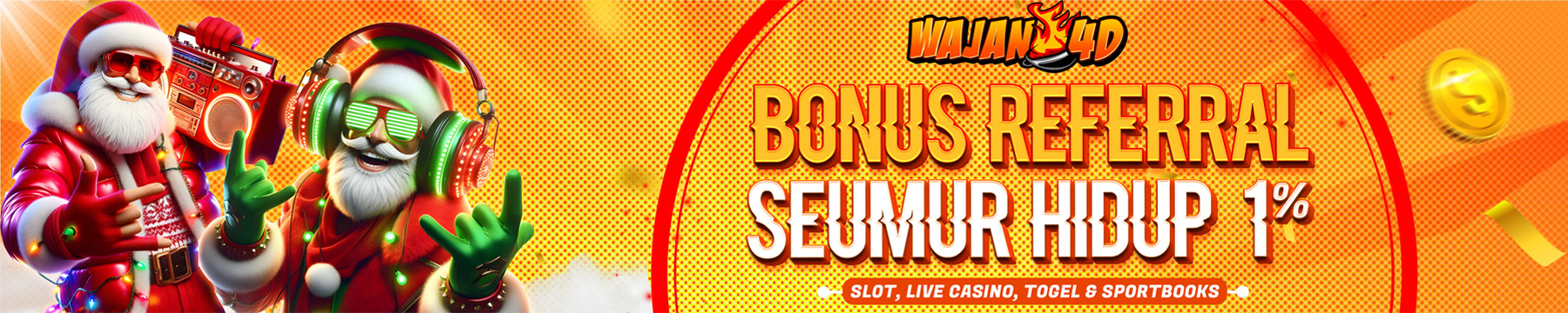Wajan4d Bonus Referral Seumur Hidup